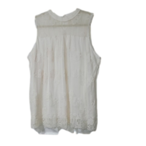 EVE and MADDIE Trapeze-style Lace Halter top, 3X